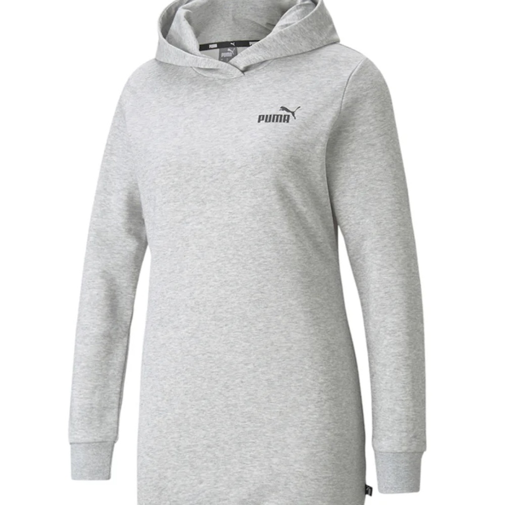 Puma | Women's Essentials Long Sleeve Hooded Dress | Size S